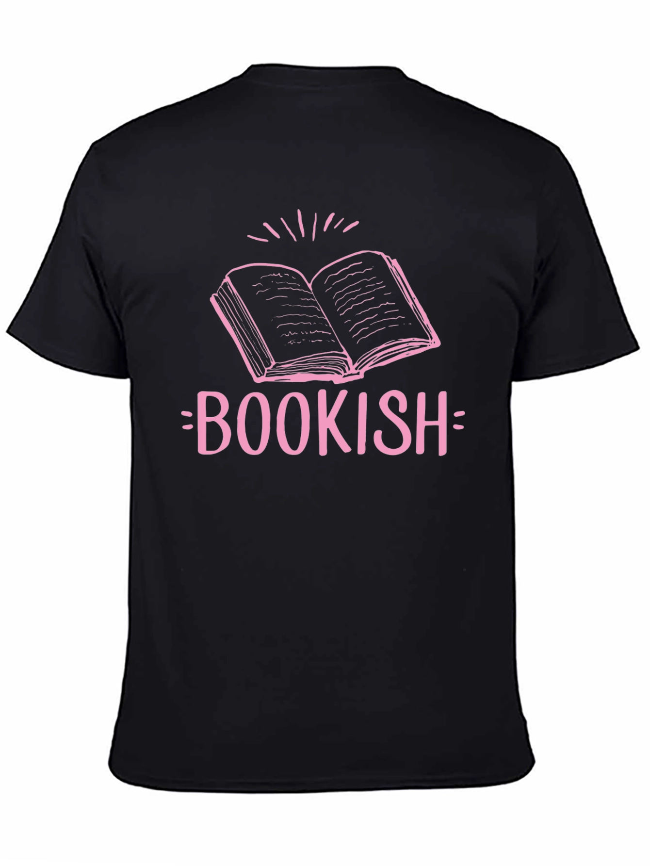 Bookish Black T-Shirt - Literary Style