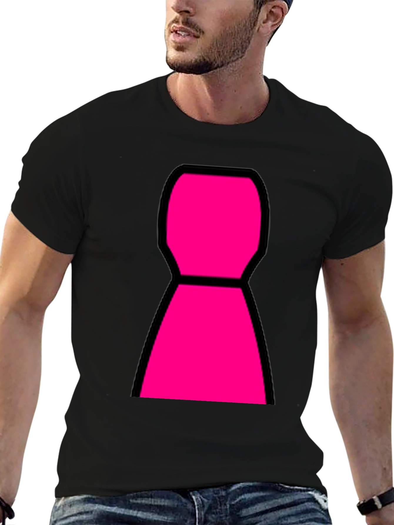 Abstract Geometric Graphic T-Shirt