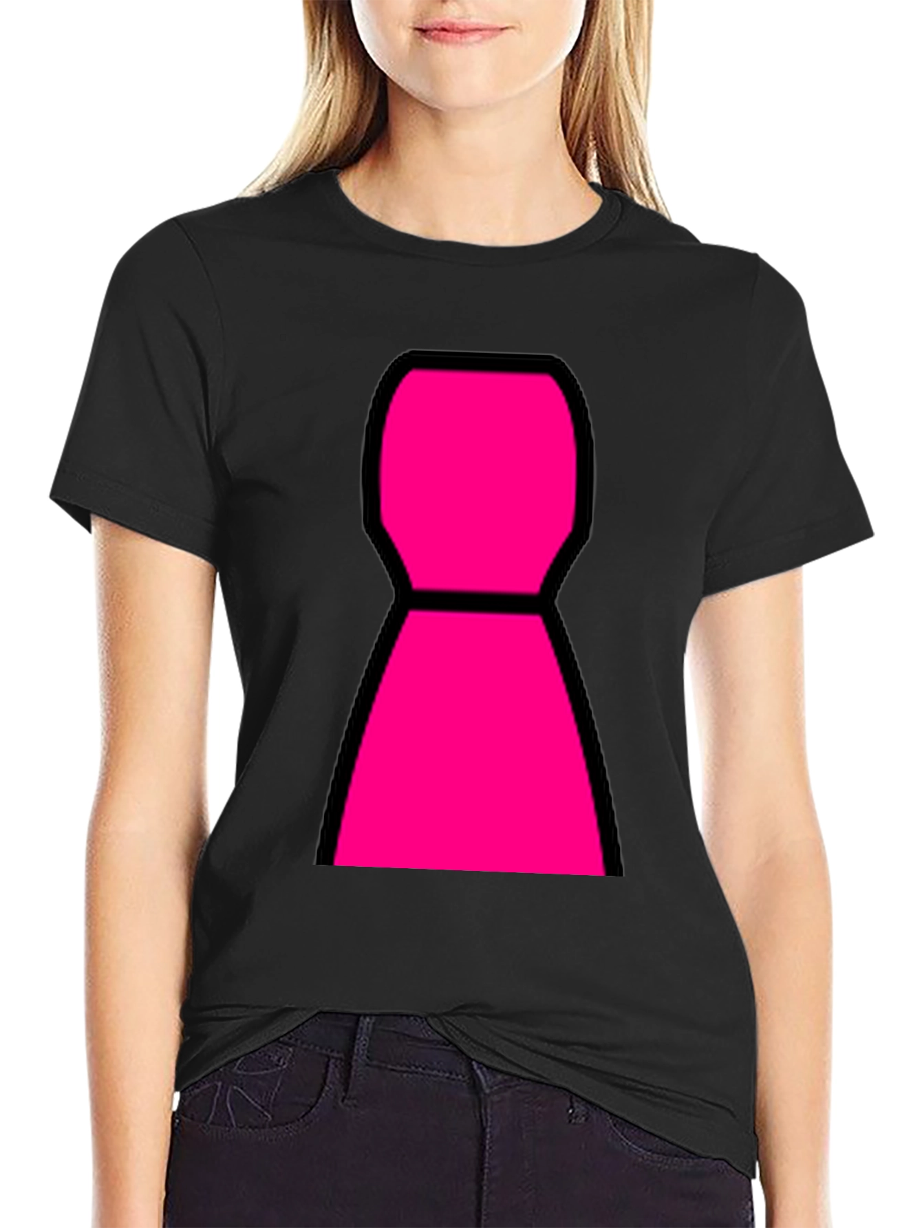 Abstract Geometric Graphic T-Shirt