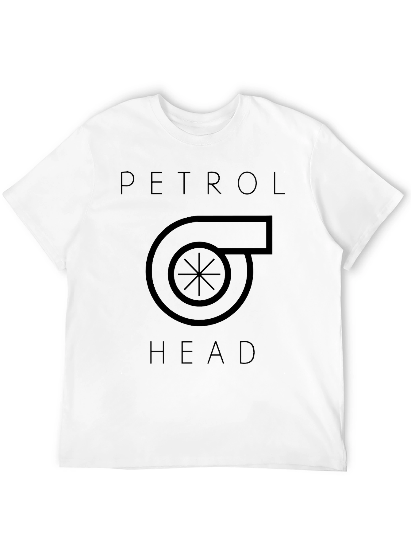 Petrol Head Turbo T-Shirt - Black
