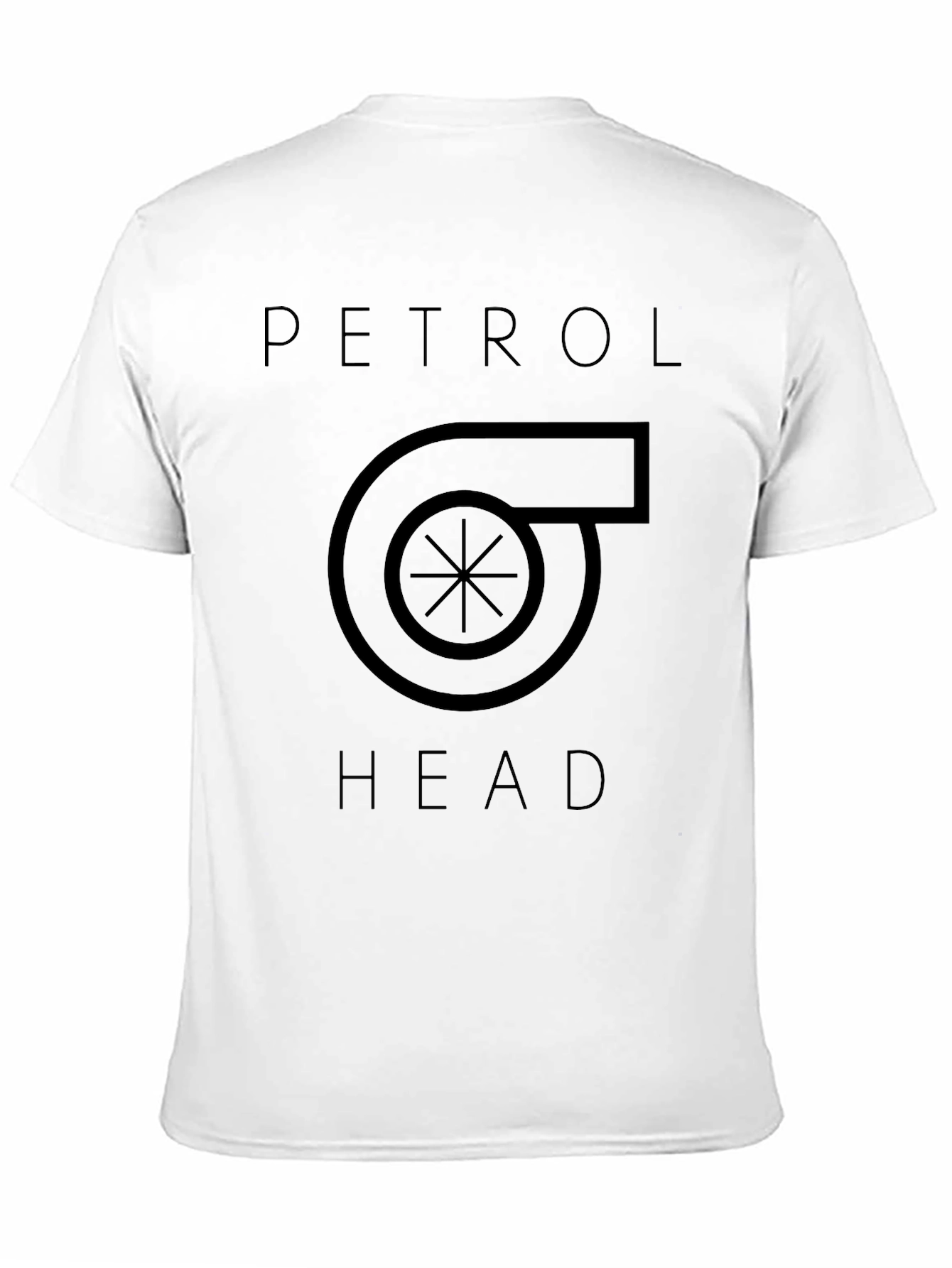 Petrol Head Turbo T-Shirt - Black