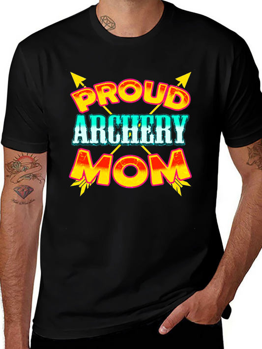 Proud Archery Mom Graphic Tee