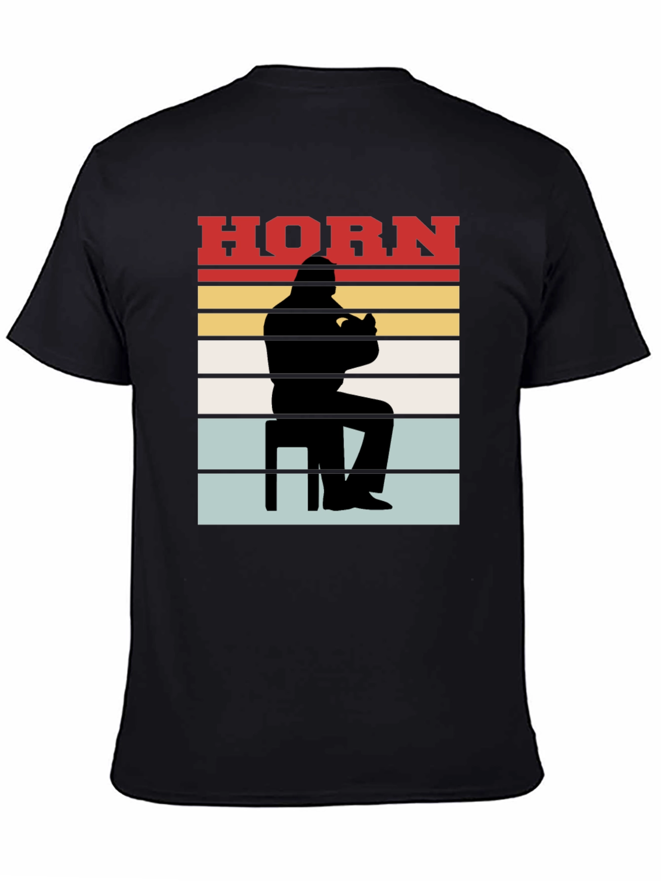 Retro Horn Player Graphic Tee