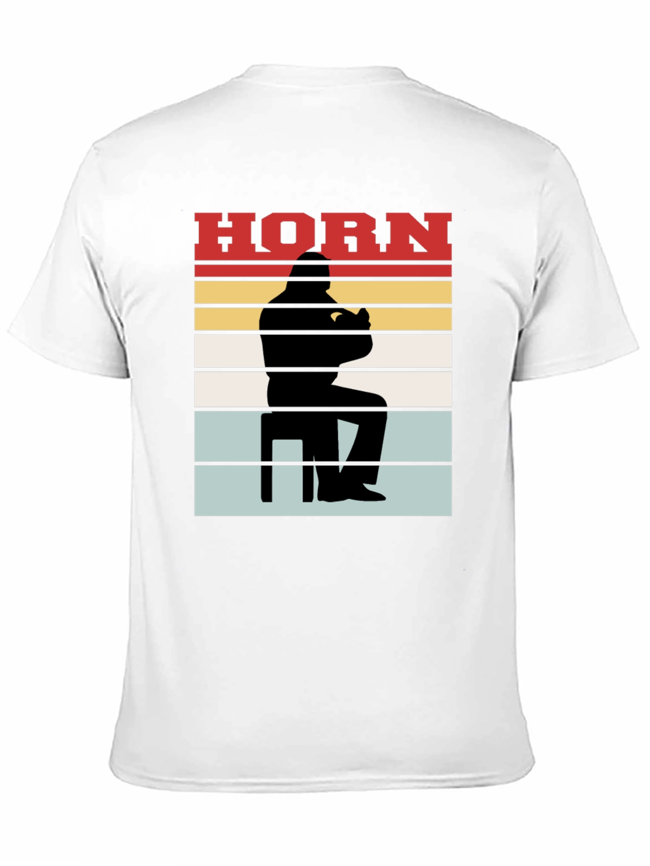 Retro Horn Player Graphic Tee