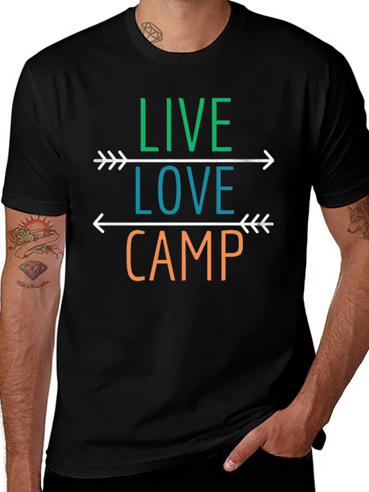 Live Love Camp Arrow Graphic Tee