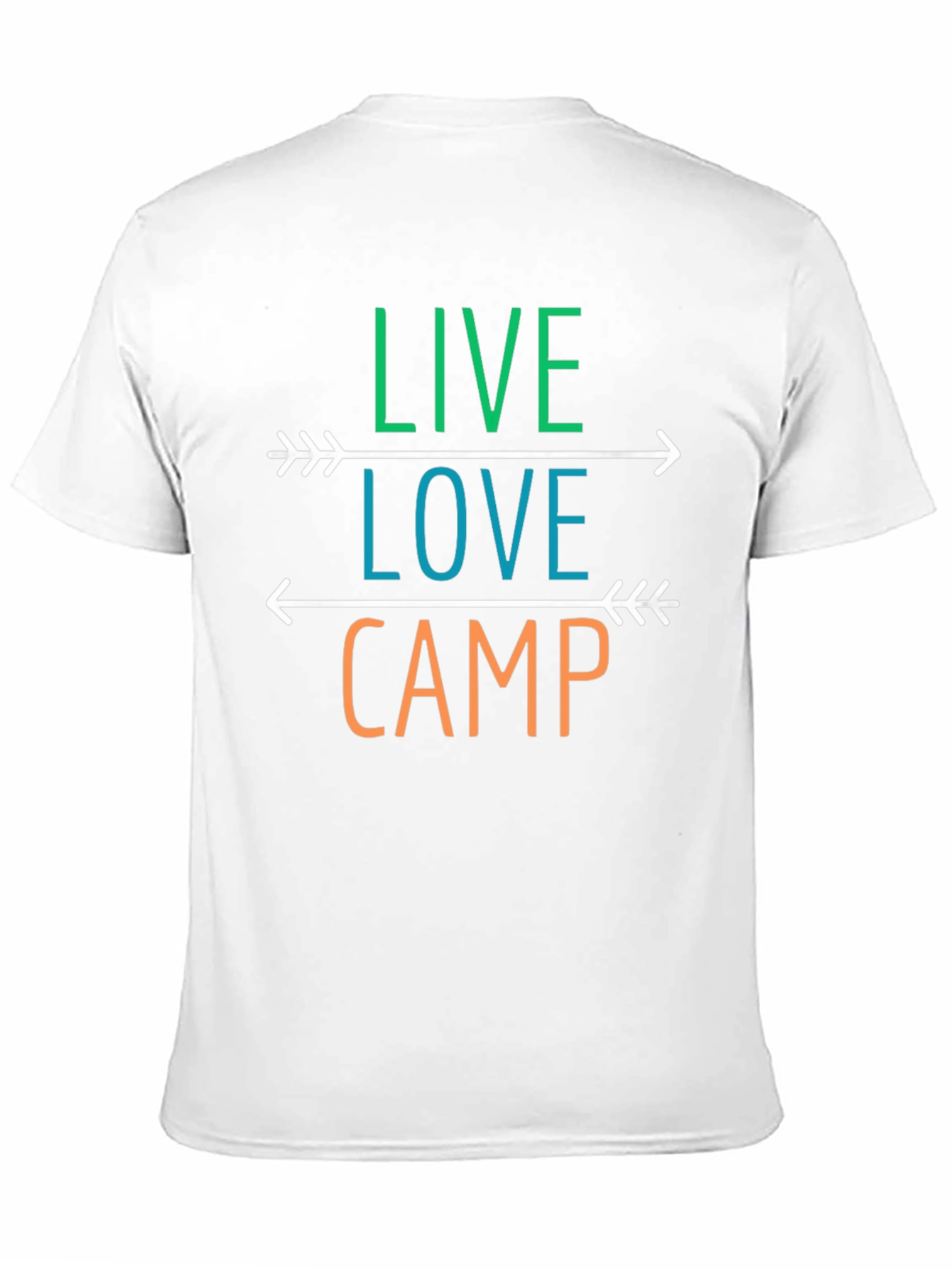 Live Love Camp Arrow Graphic Tee