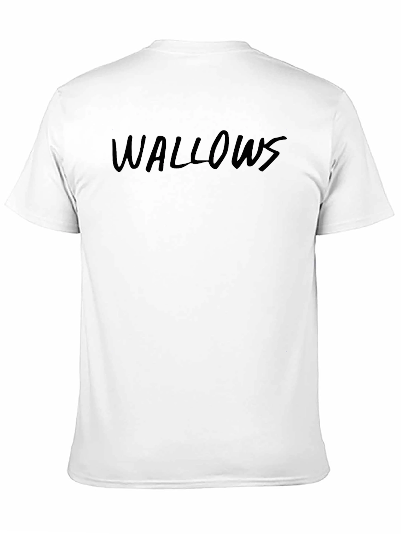 Wallows Band T-Shirt - Black Cotton Crew Neck