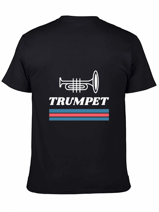 Trumpet Graphic Tee - Music Lover T-Shirt