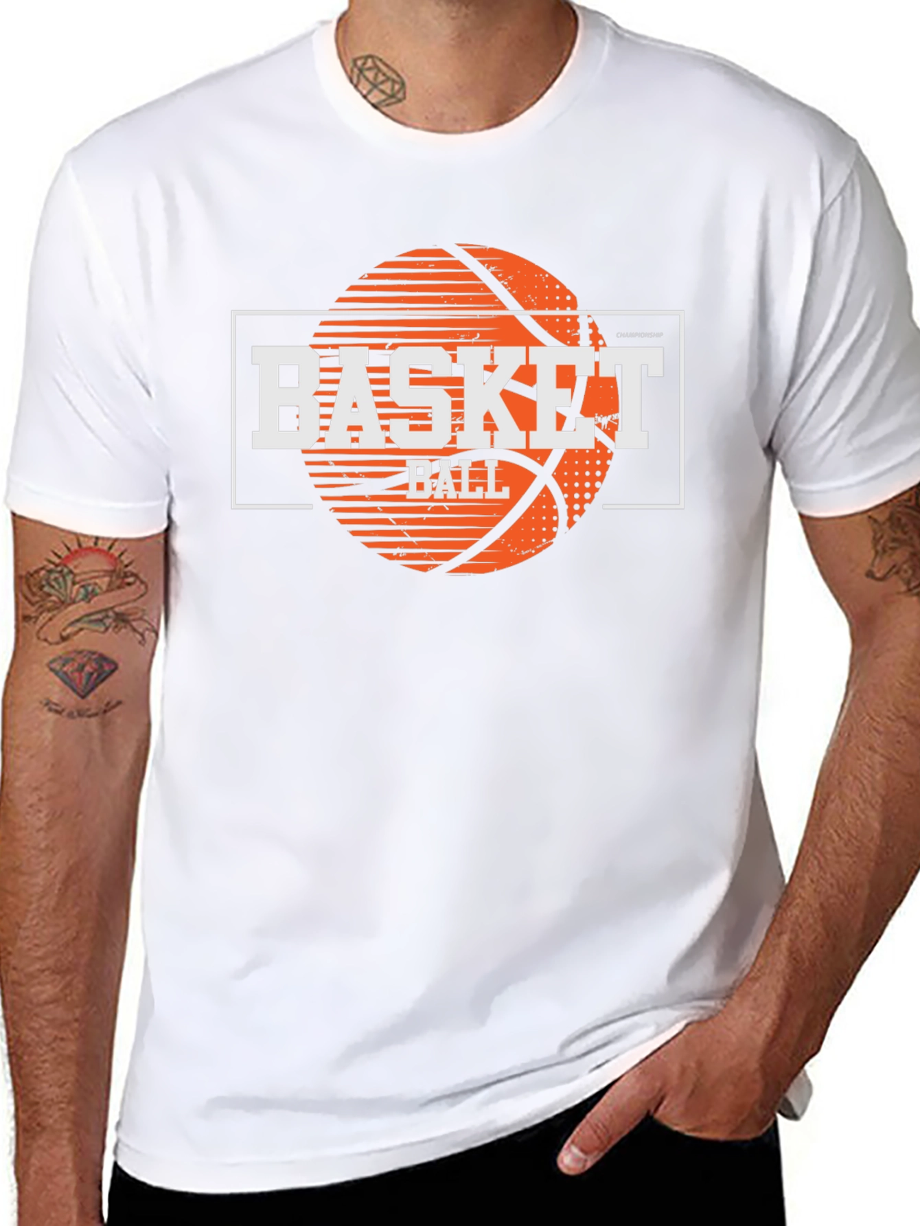 Basketball Graphic Tee - Stylish & Comfortable