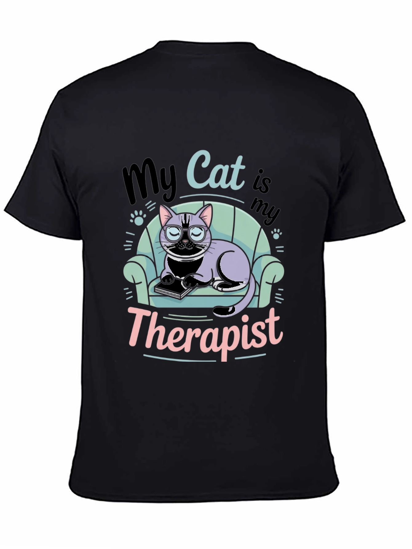 My Cat is My Therapist T-Shirt