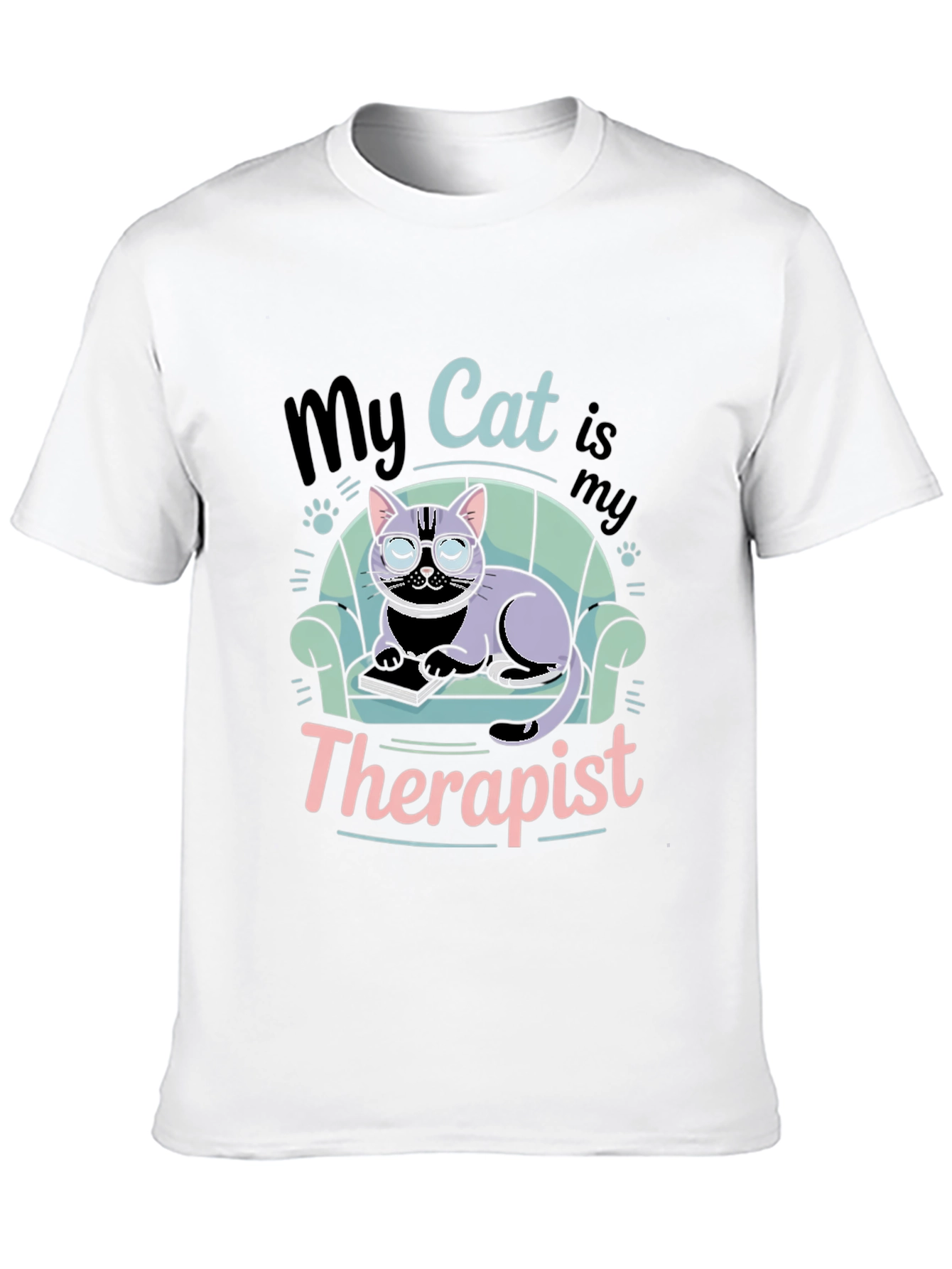 My Cat is My Therapist T-Shirt
