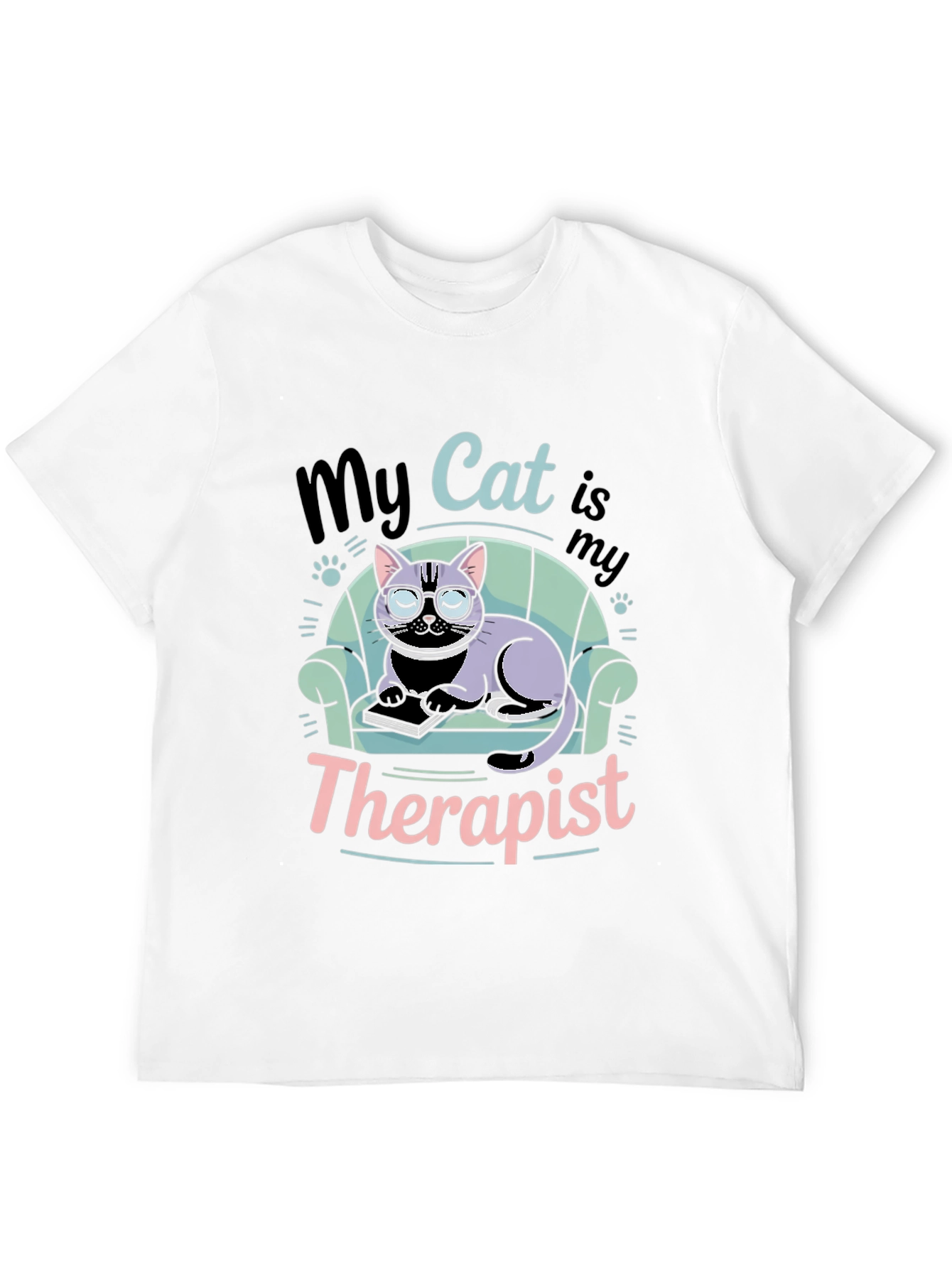 My Cat is My Therapist T-Shirt
