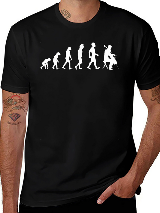 Cello Evolution T-Shirt - Musician Gift