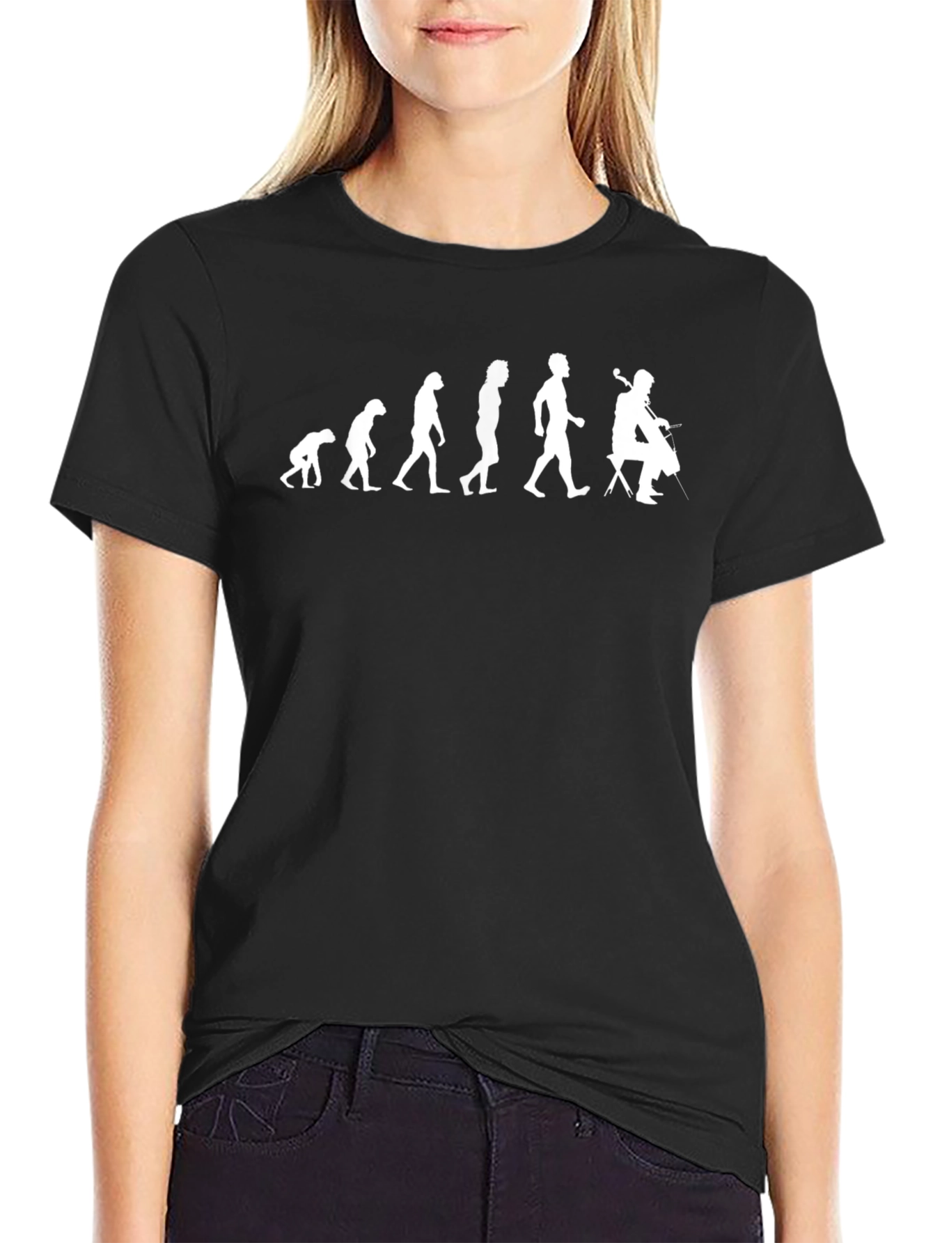 Cello Evolution T-Shirt - Musician Gift