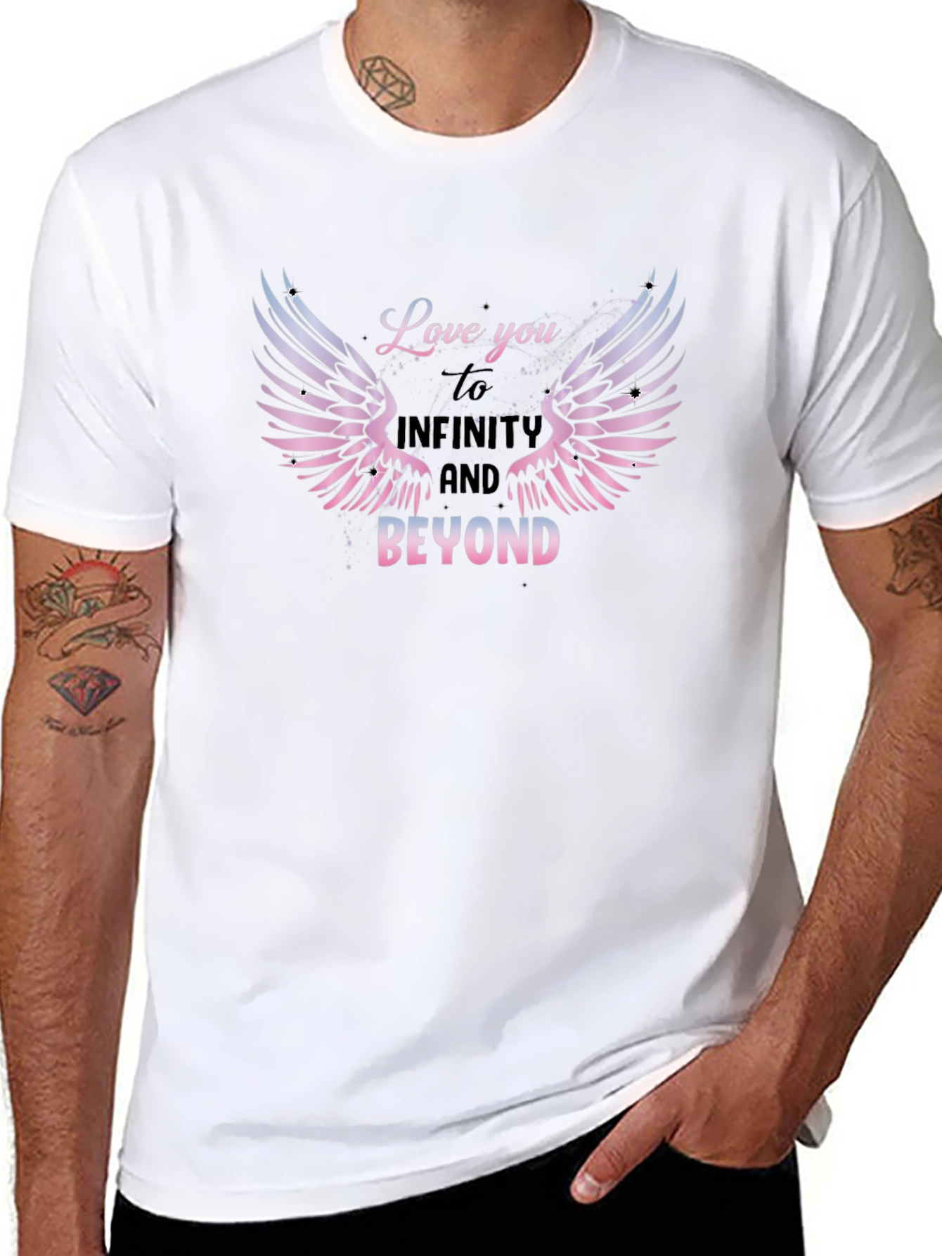 Love You to Infinity Graphic Tee