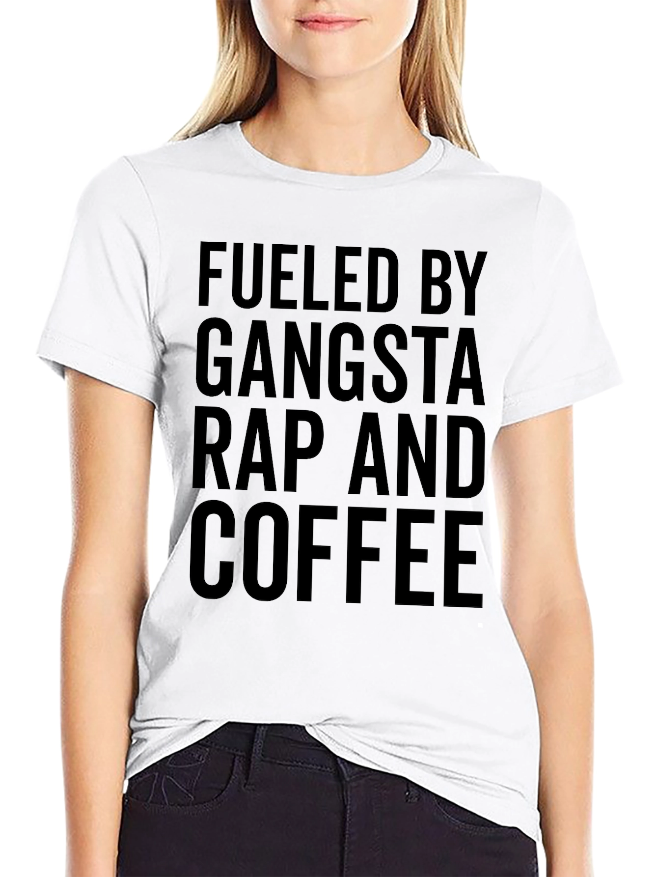 Fueled by Gangsta Rap and Coffee T-Shirt