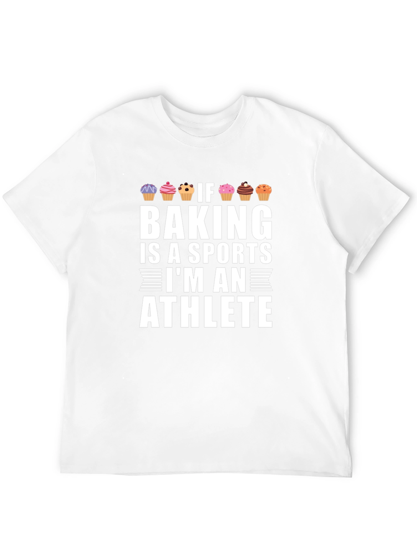 Baking Is a Sport Funny Graphic Tee