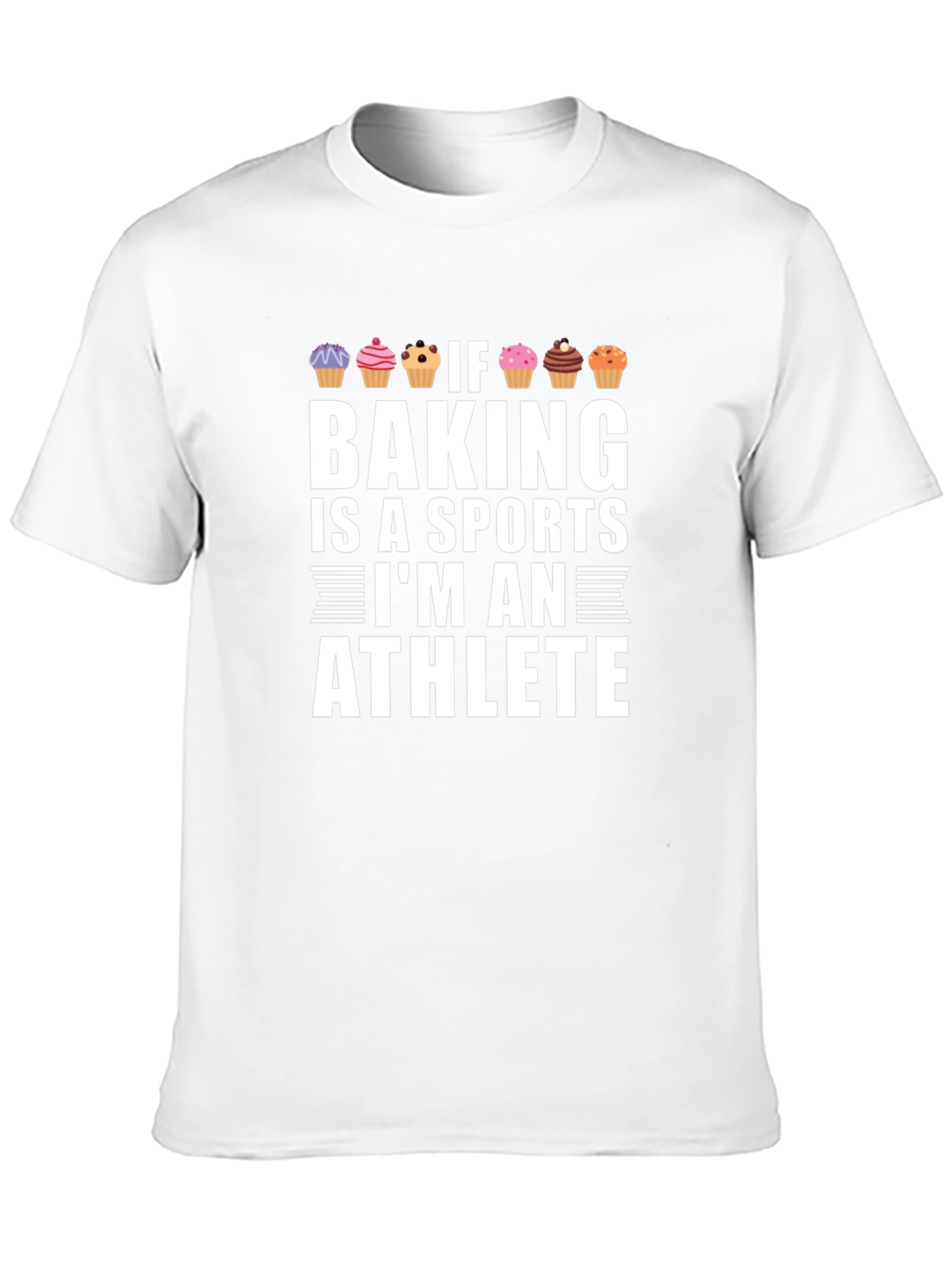 Baking Is a Sport Funny Graphic Tee