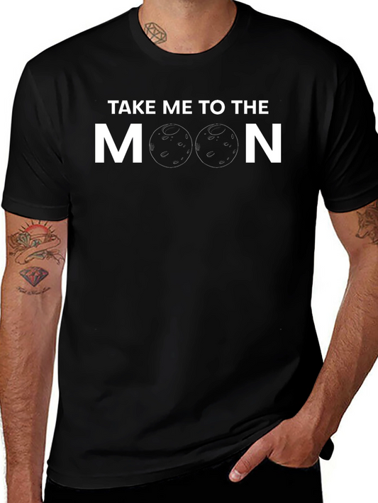 Take Me To The Moon Graphic Tee - Soft Cotton