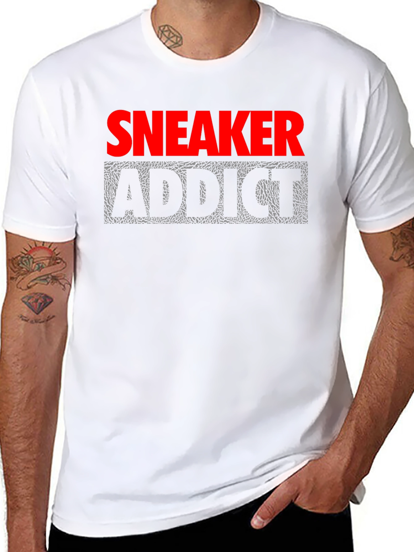 Sneaker Addict Black T-Shirt
