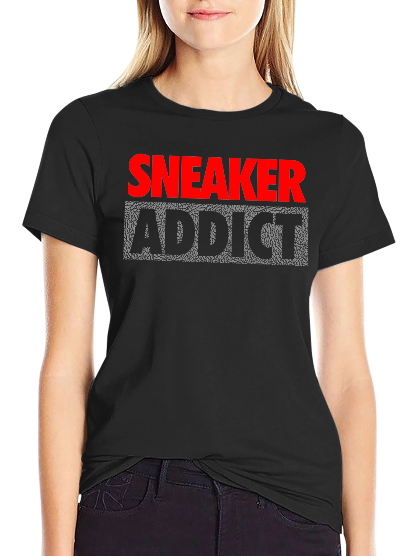 Sneaker Addict Black T-Shirt