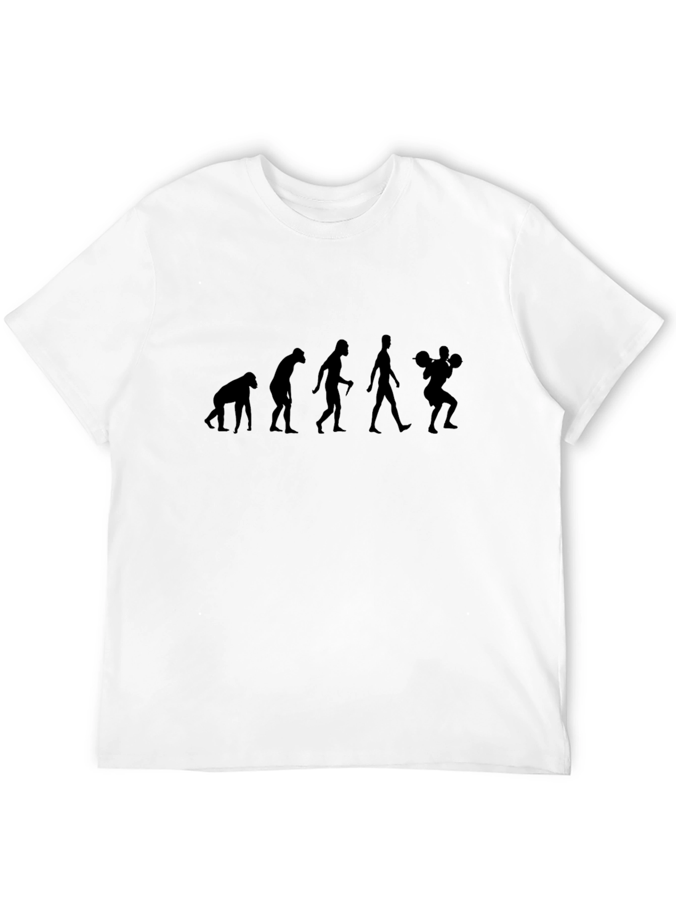 Evolution of Fitness Black T-Shirt