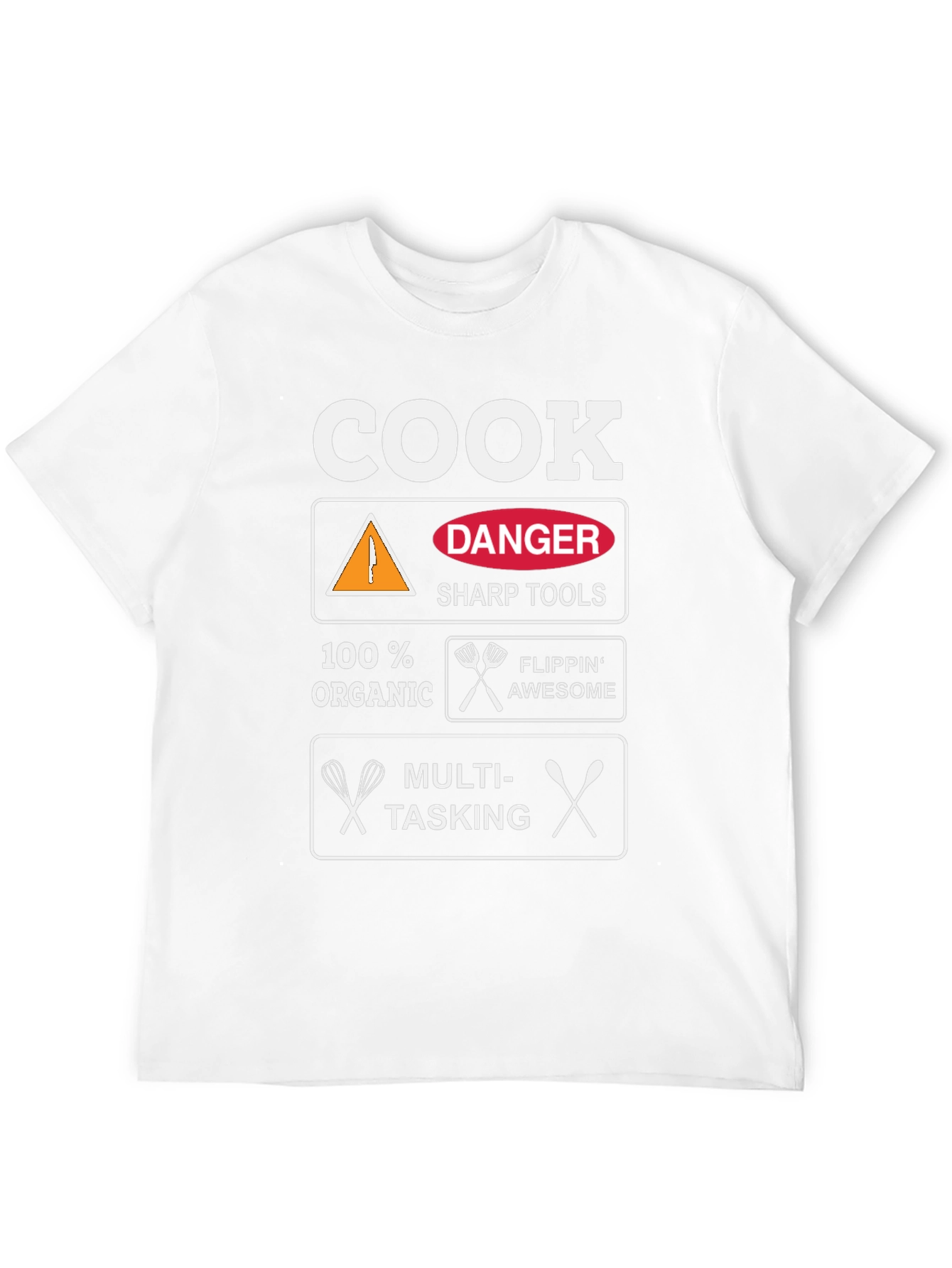 Cook Danger Sharp Tools Graphic Tee