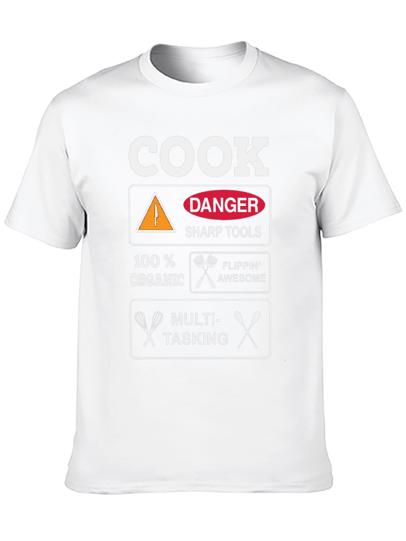 Cook Danger Sharp Tools Graphic Tee