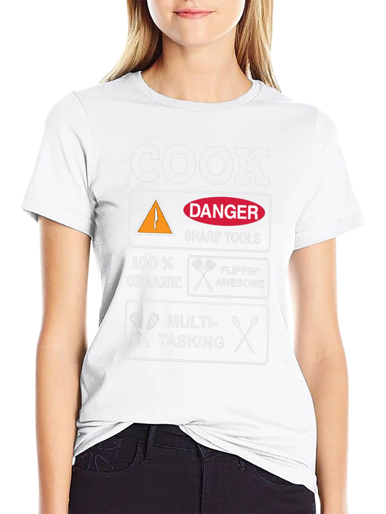 Cook Danger Sharp Tools Graphic Tee