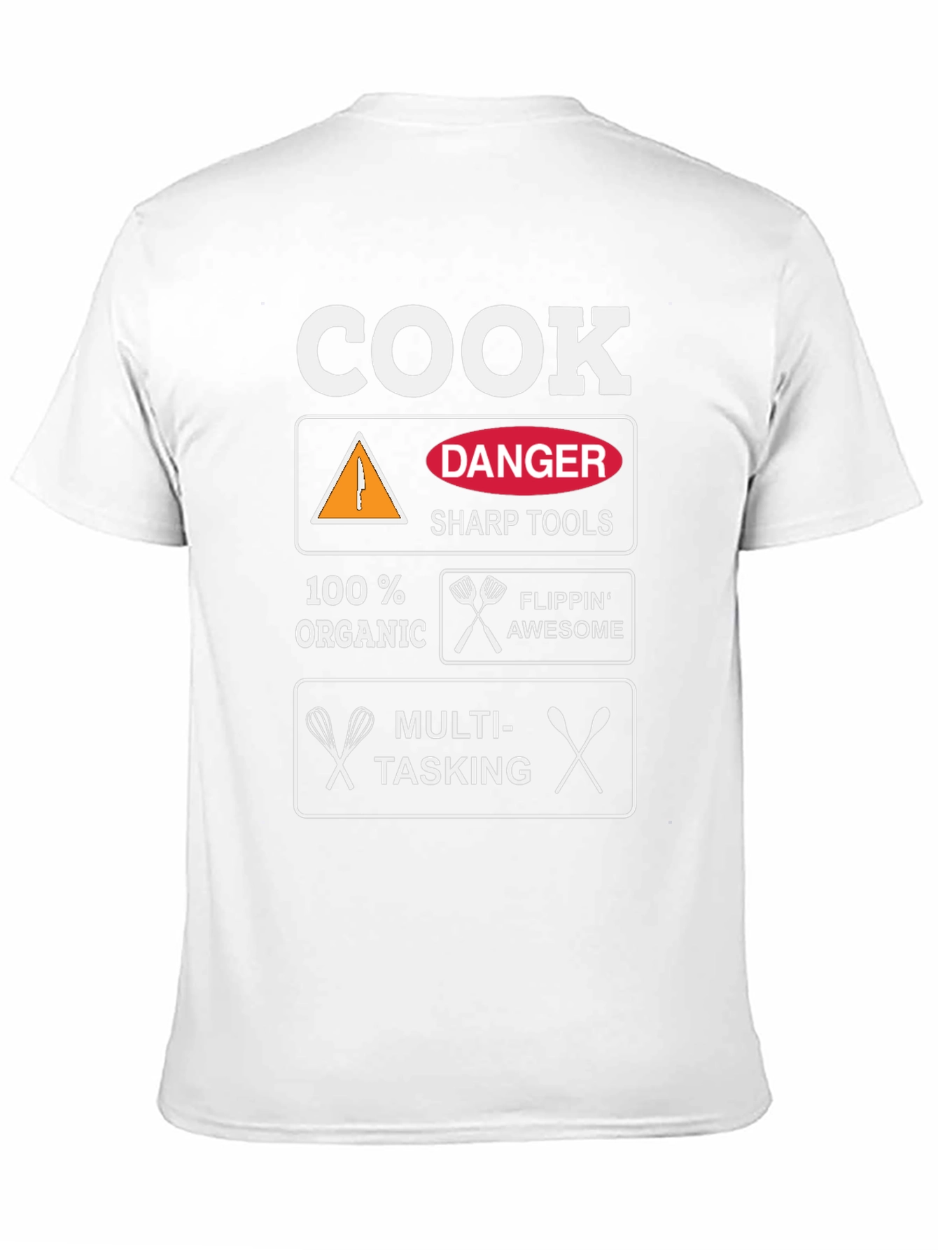 Cook Danger Sharp Tools Graphic Tee