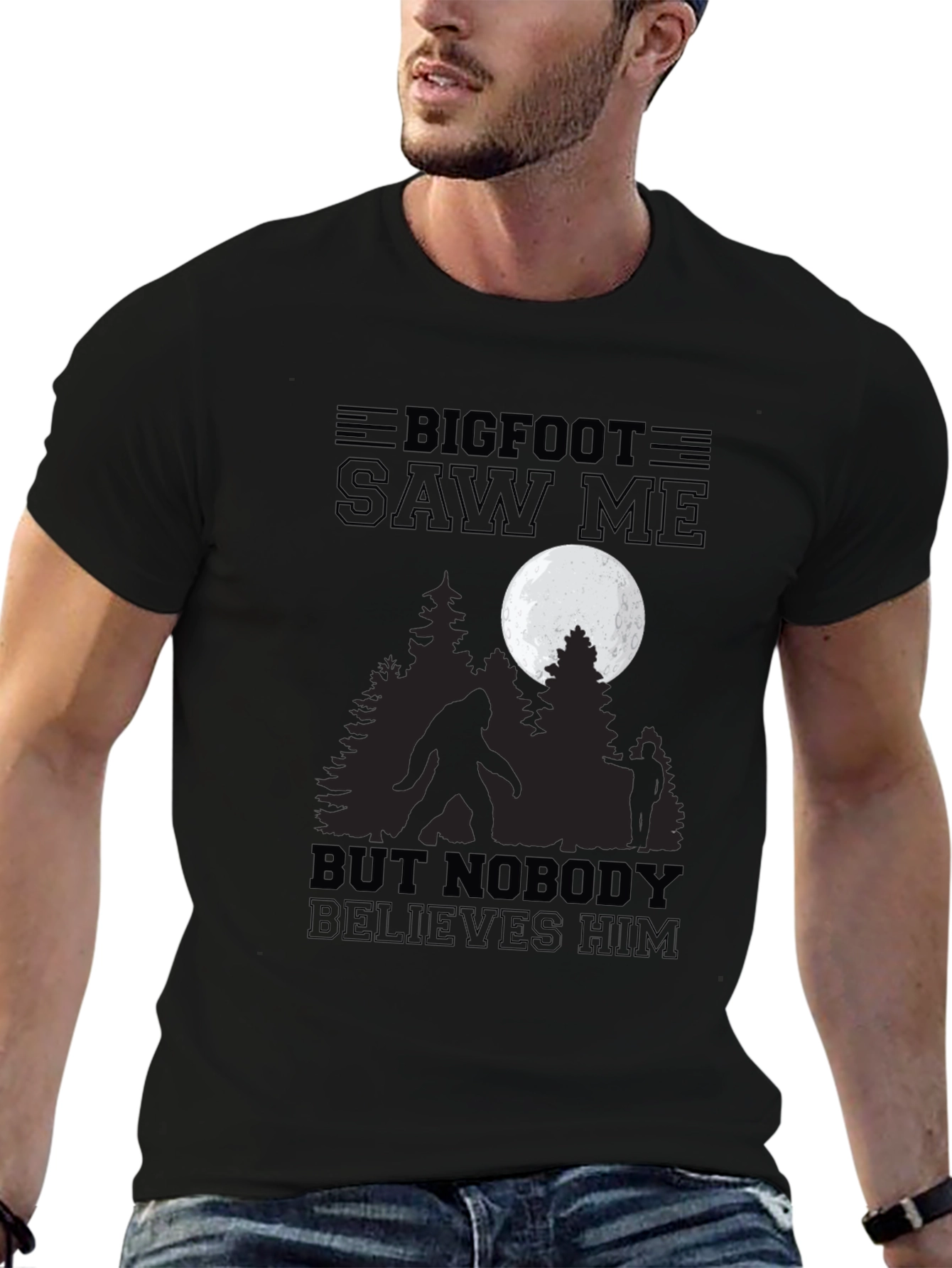 Bigfoot Saw Me T-Shirt - Believe!