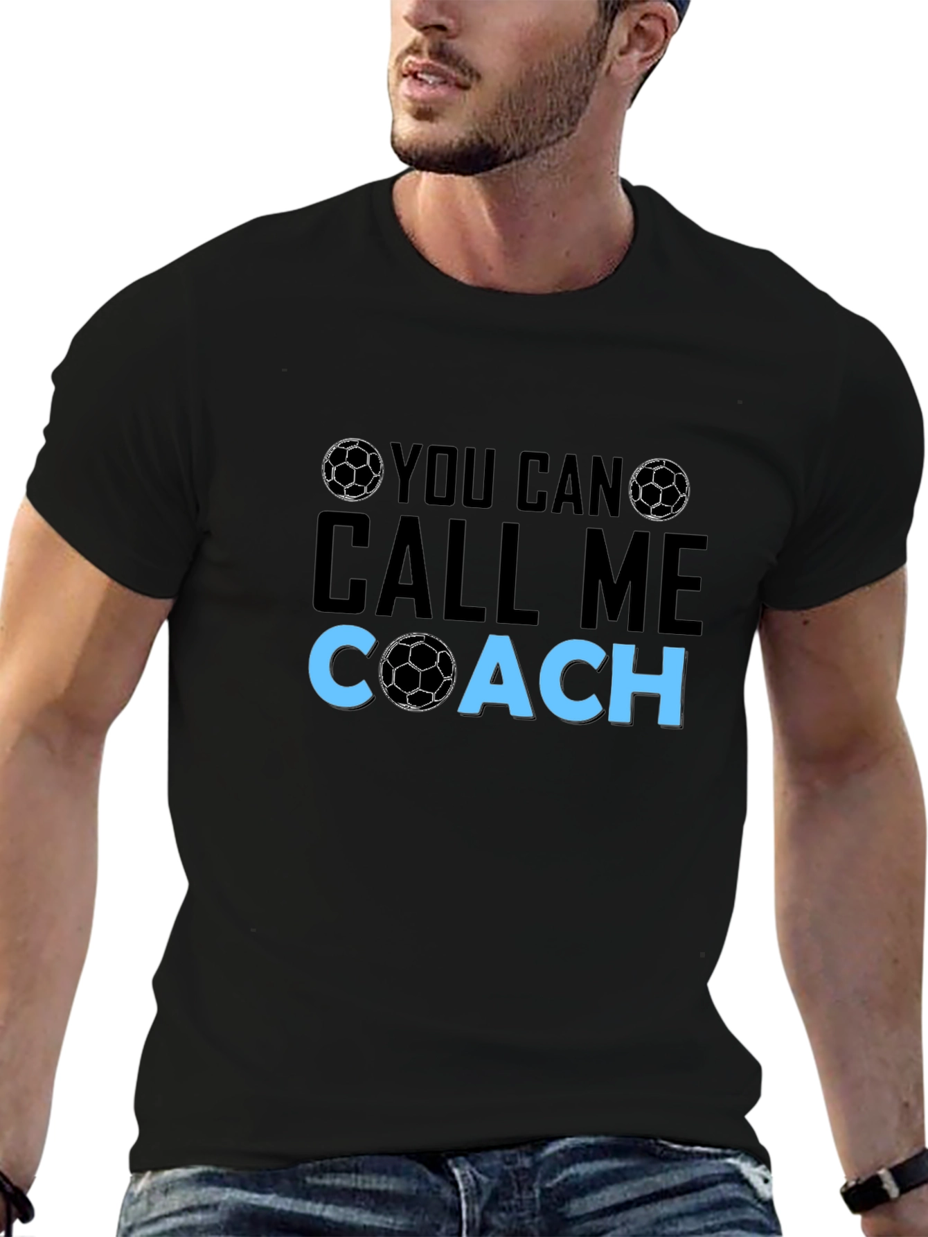 Soccer Coach Graphic T-Shirt