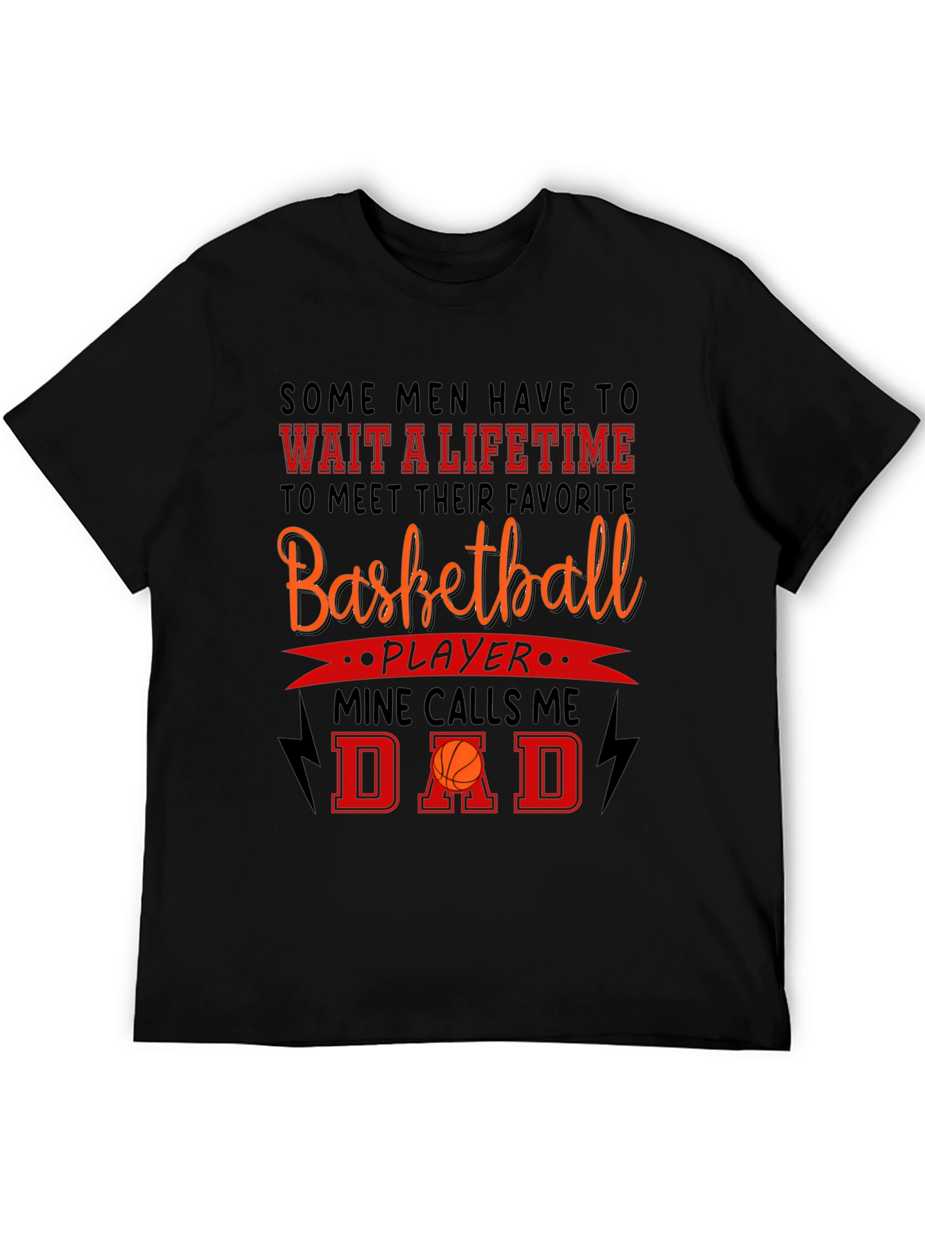 Basketball Dad T-Shirt - Sports Fan Apparel
