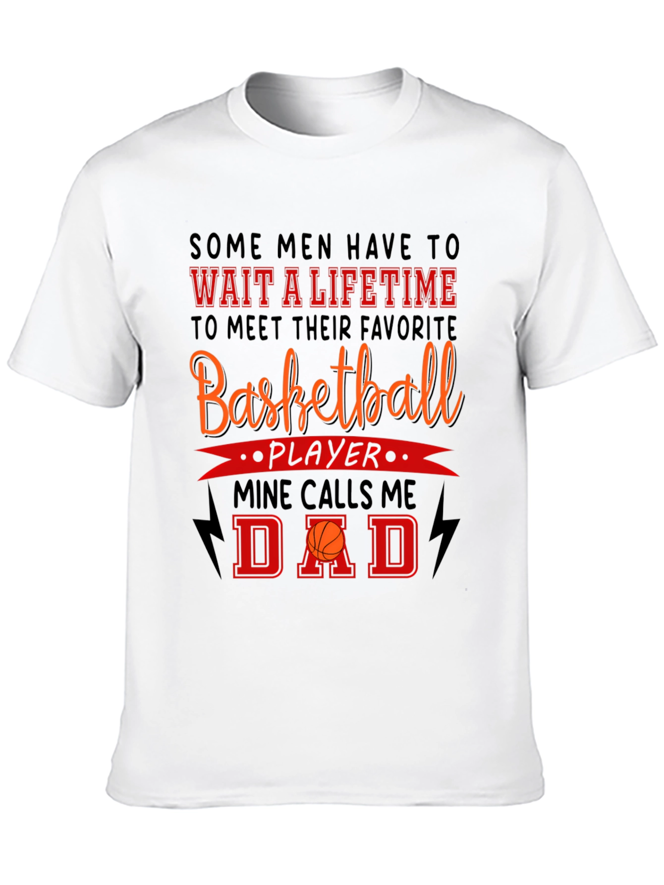 Basketball Dad T-Shirt - Sports Fan Apparel