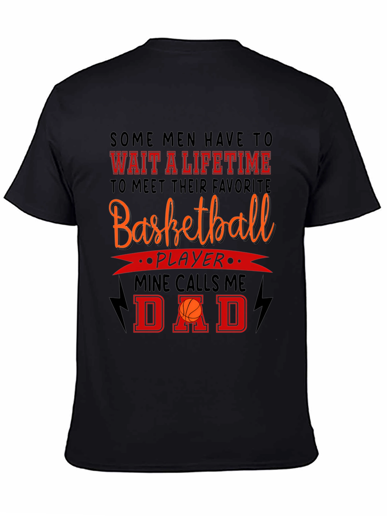 Basketball Dad T-Shirt - Sports Fan Apparel