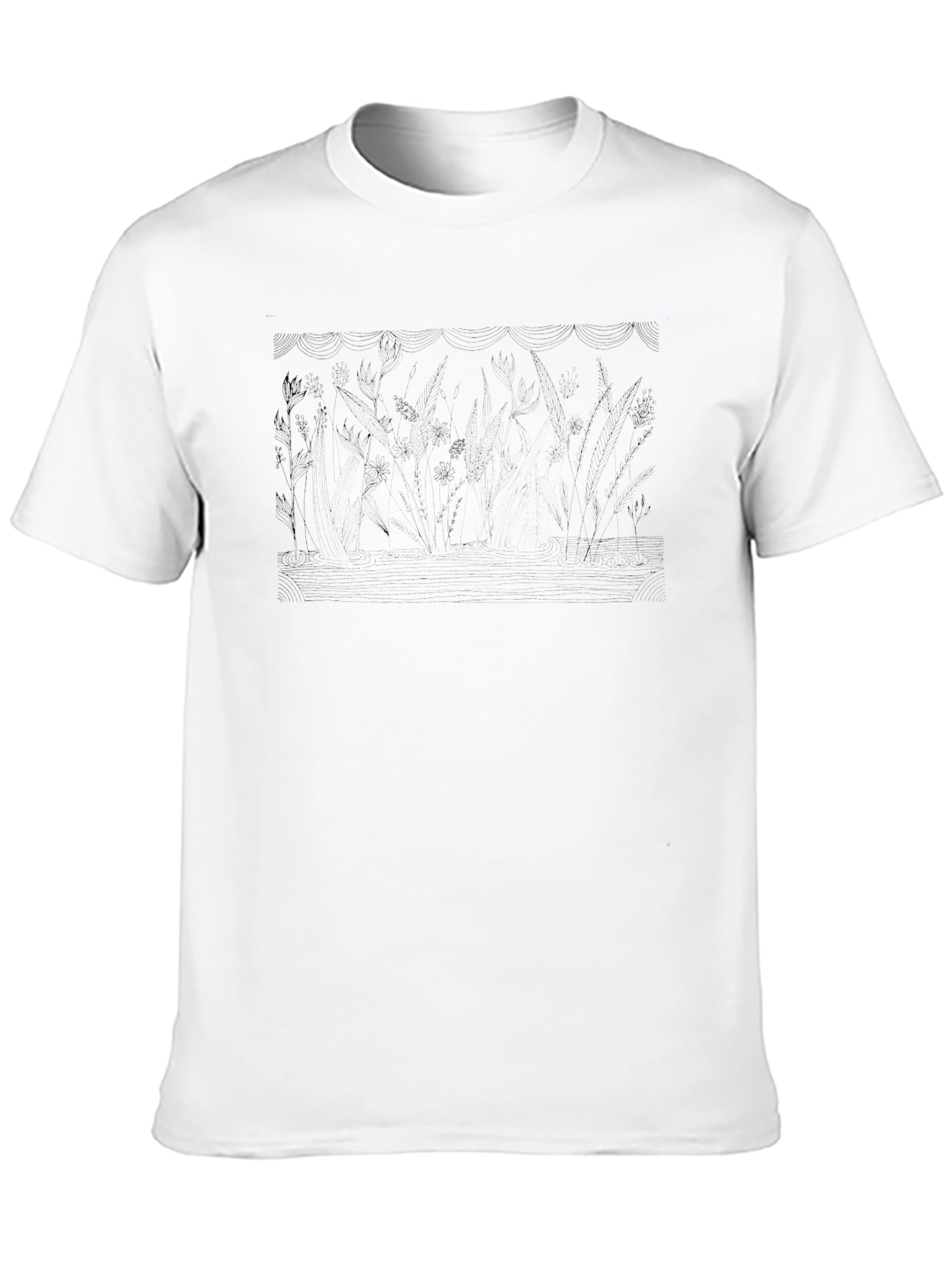 Plain Black Crew Neck T-Shirt - Casual Comfort