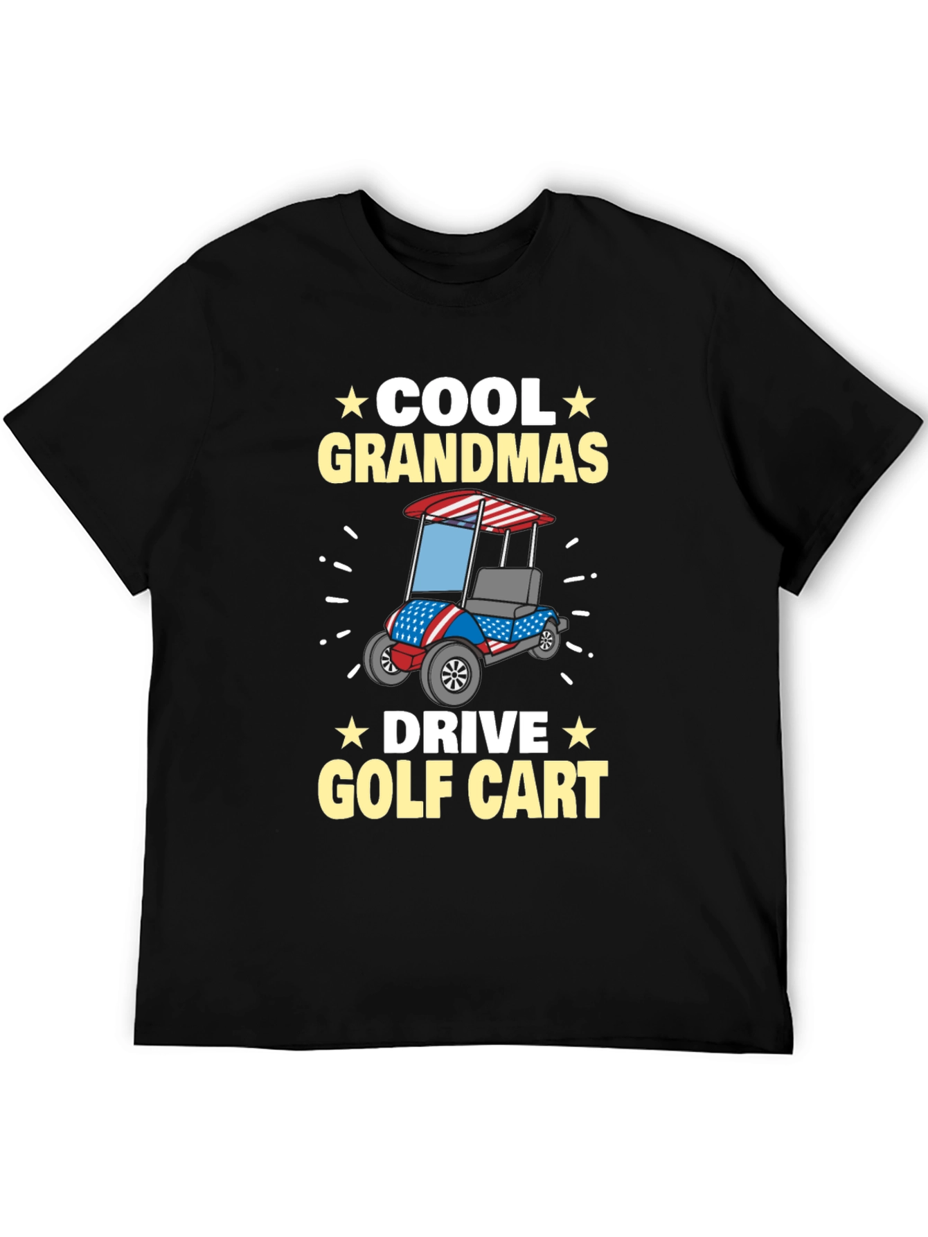 Cool Grandmas Drive Golf Cart T-Shirt