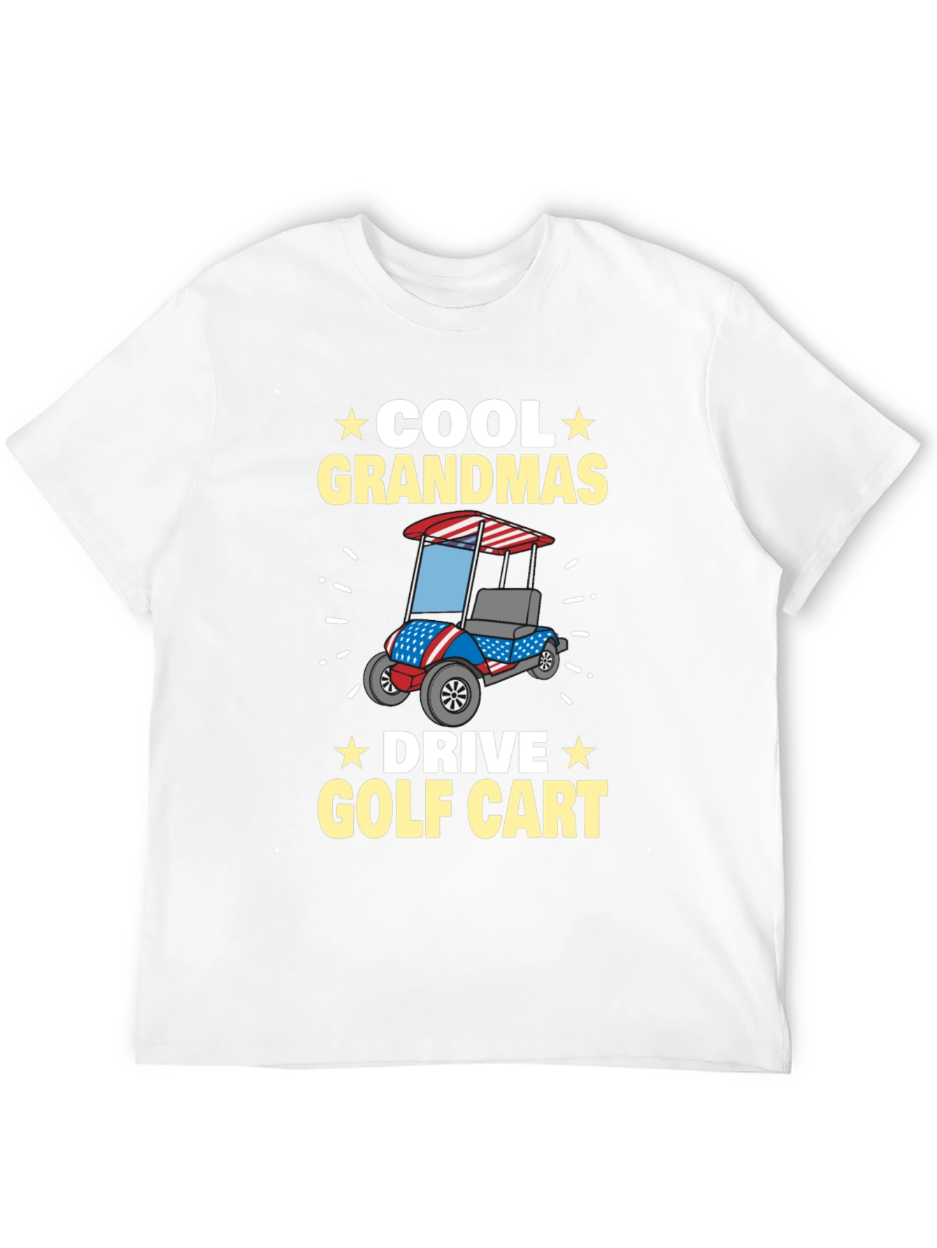 Cool Grandmas Drive Golf Cart T-Shirt