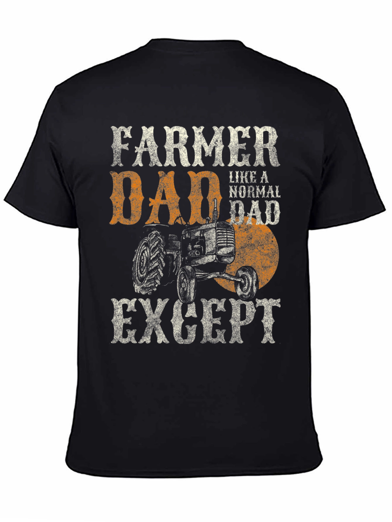 Farmer Dad T-Shirt - Tractor Graphic Tee