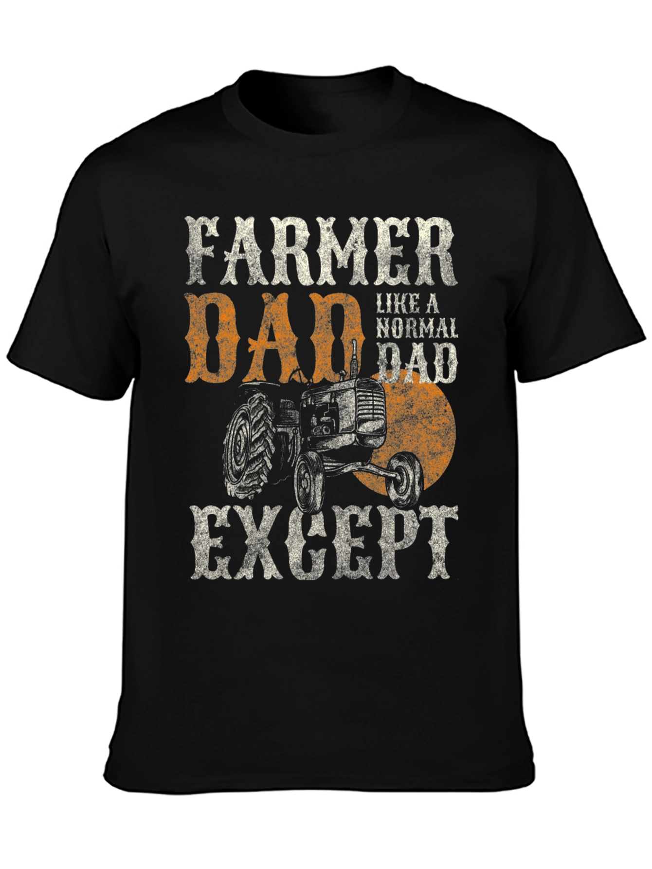 Farmer Dad T-Shirt - Tractor Graphic Tee