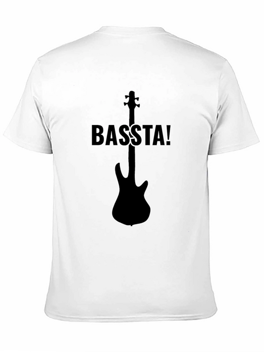 BASS-TA! Graphic Black T-Shirt
