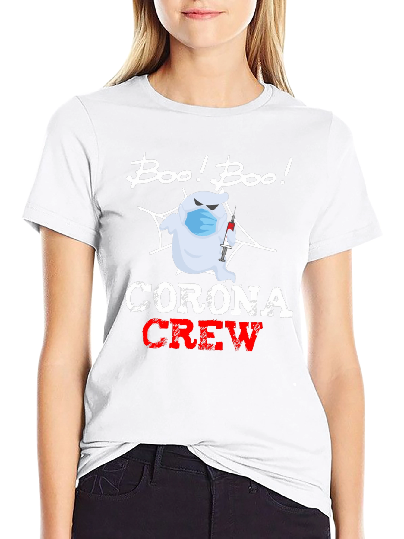 Boo Corona Crew T-Shirt