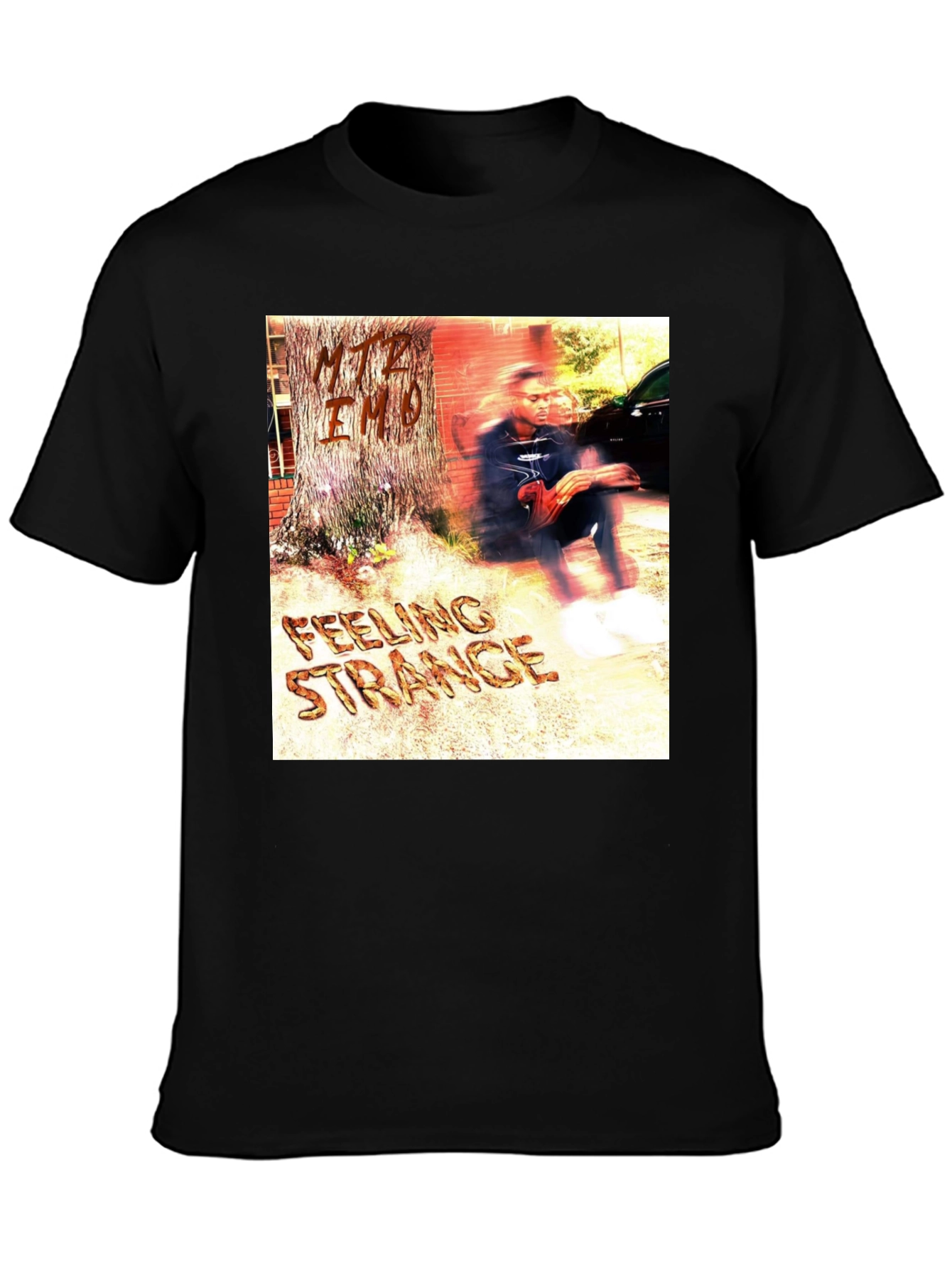 Feeling Strange Graphic T-Shirt - Trendy Unisex Tee