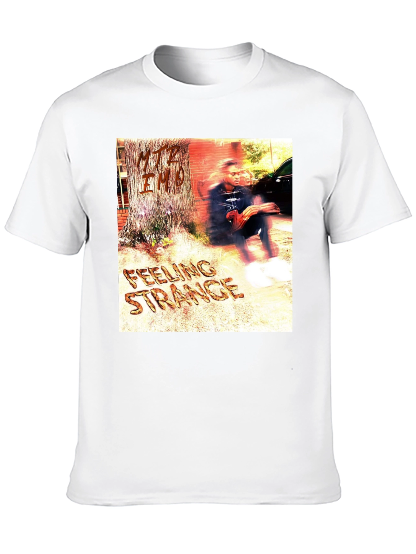 Feeling Strange Graphic T-Shirt - Trendy Unisex Tee