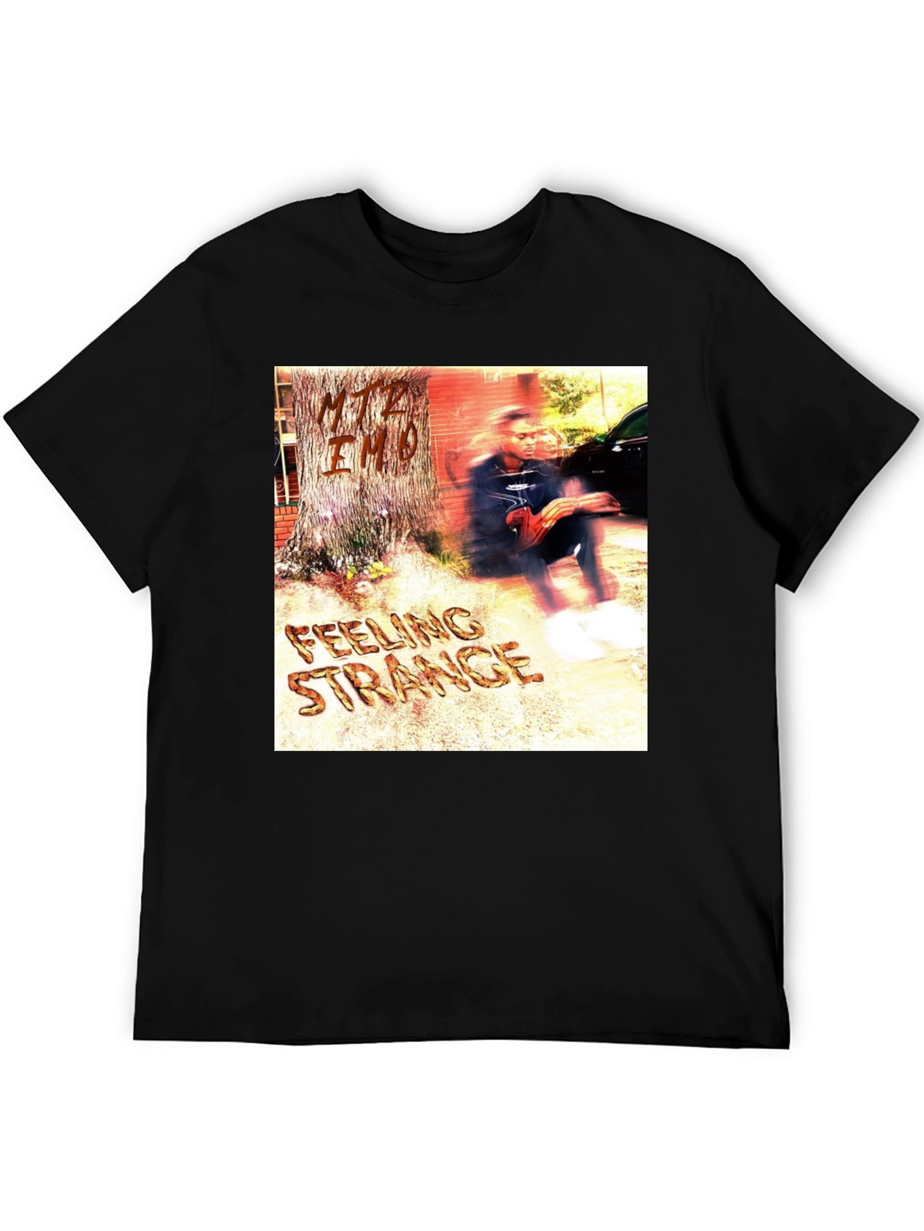 Feeling Strange Graphic T-Shirt - Trendy Unisex Tee