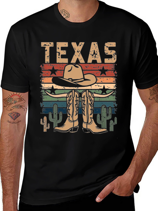 Texas Cowboy Graphic Tee