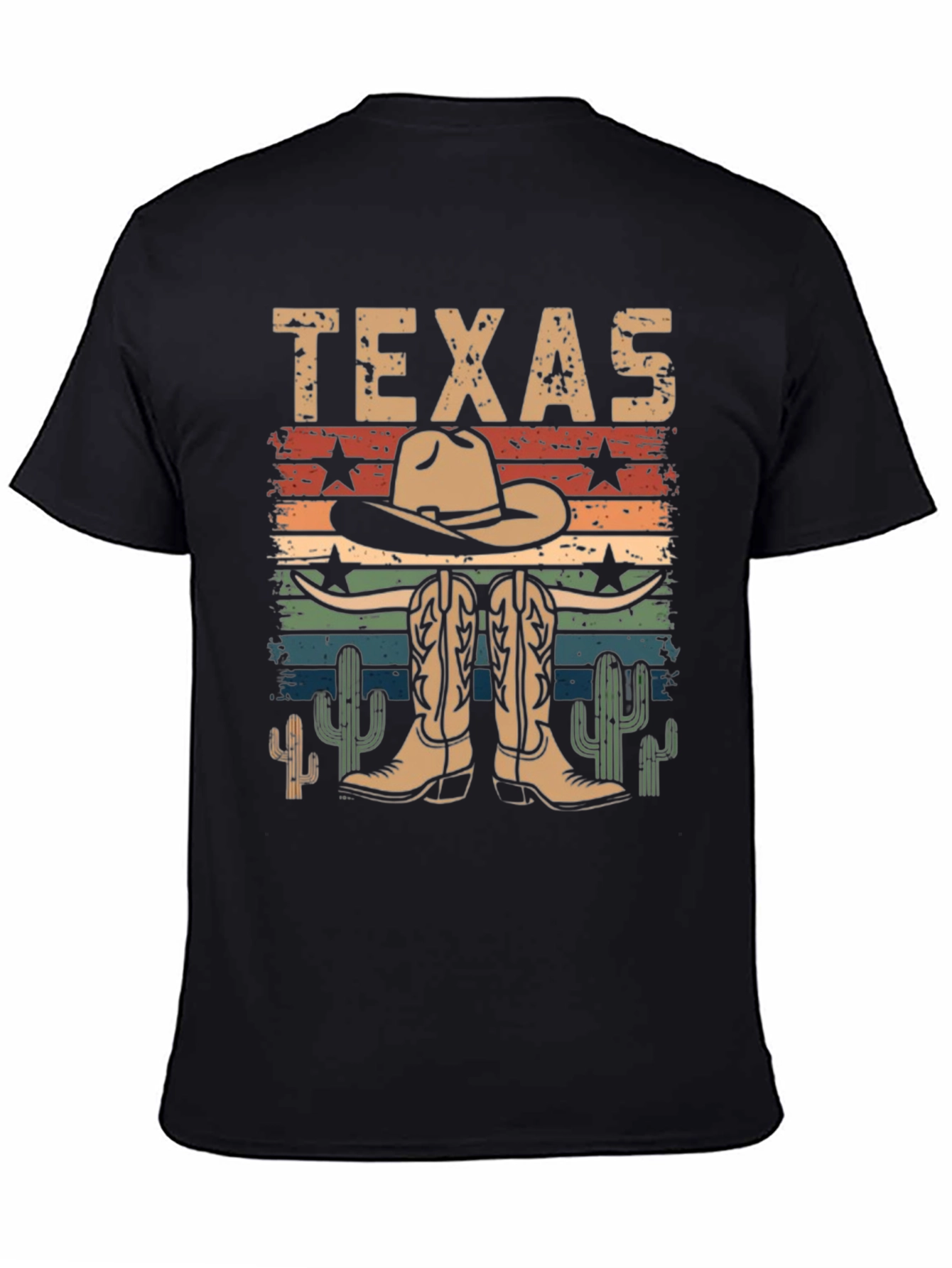 Texas Cowboy Graphic Tee