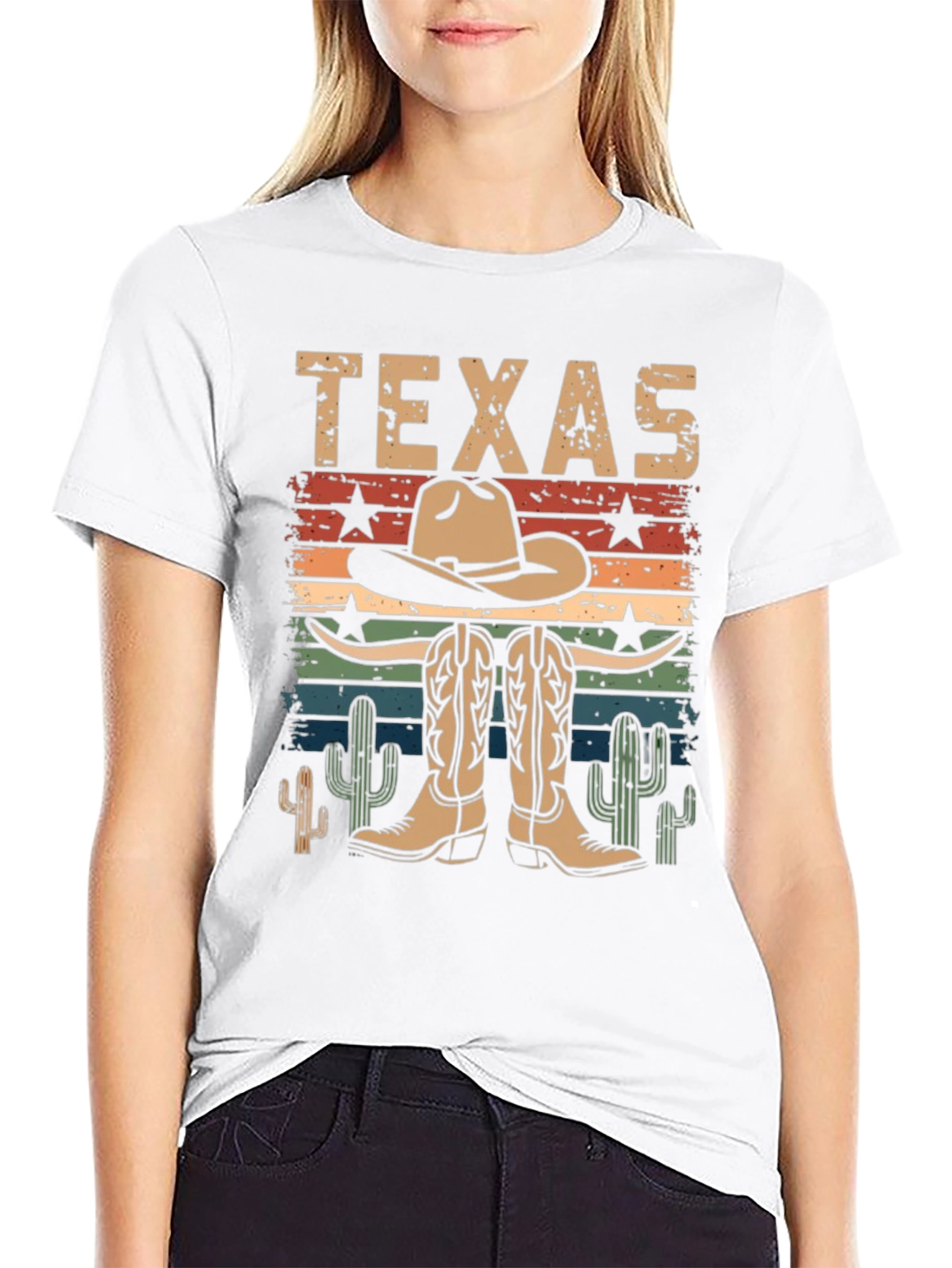 Texas Cowboy Graphic Tee