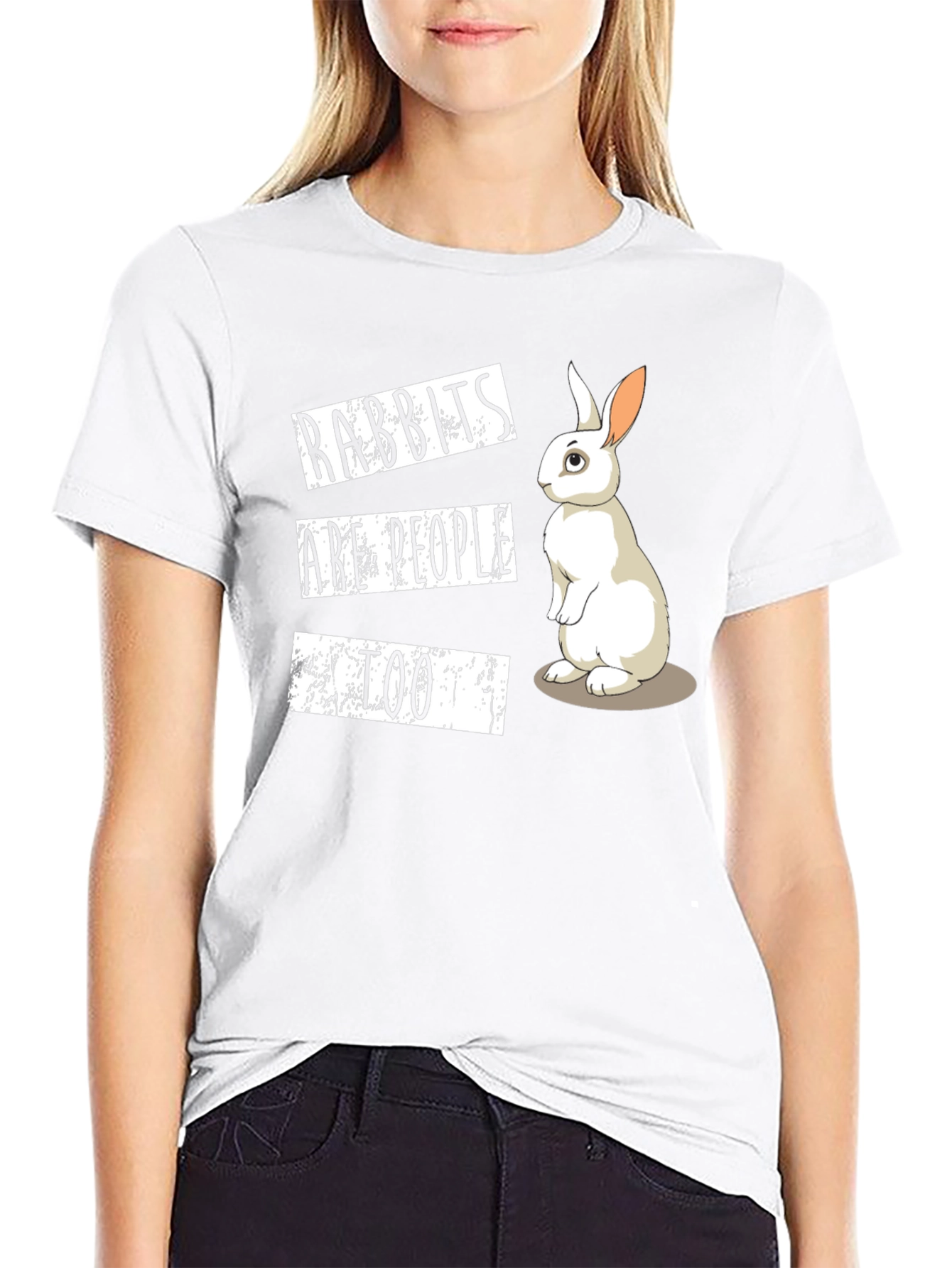 Rabbits Are People Too T-Shirt