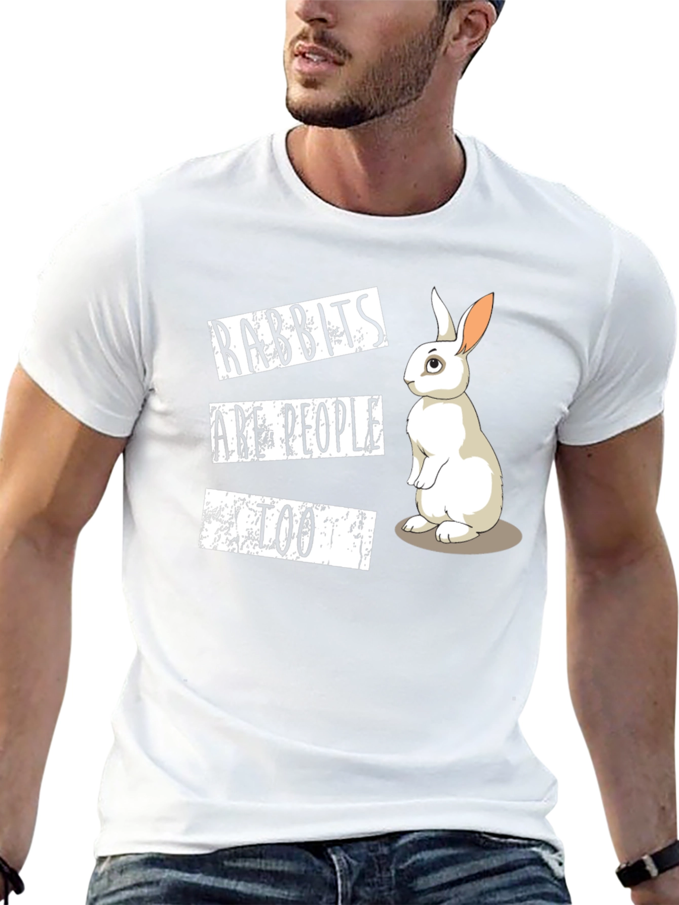 Rabbits Are People Too T-Shirt